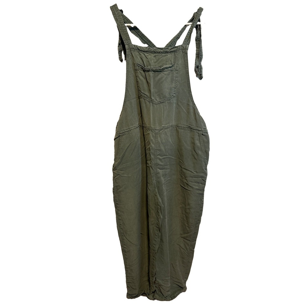Aerie Women's Green Overall Jumpsuit Sz Large